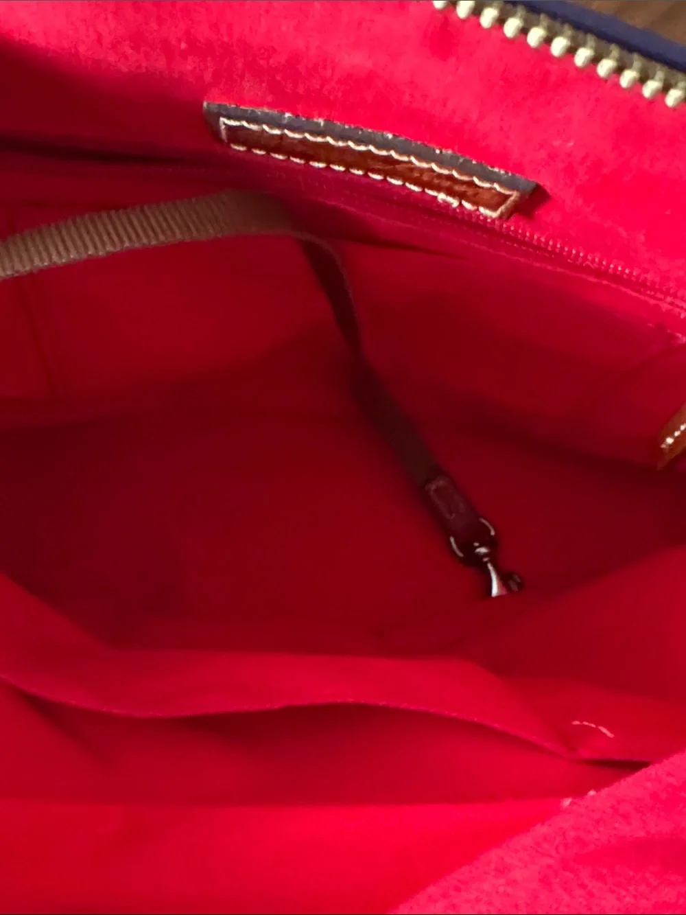 Dooney & Bourke structured pebbled